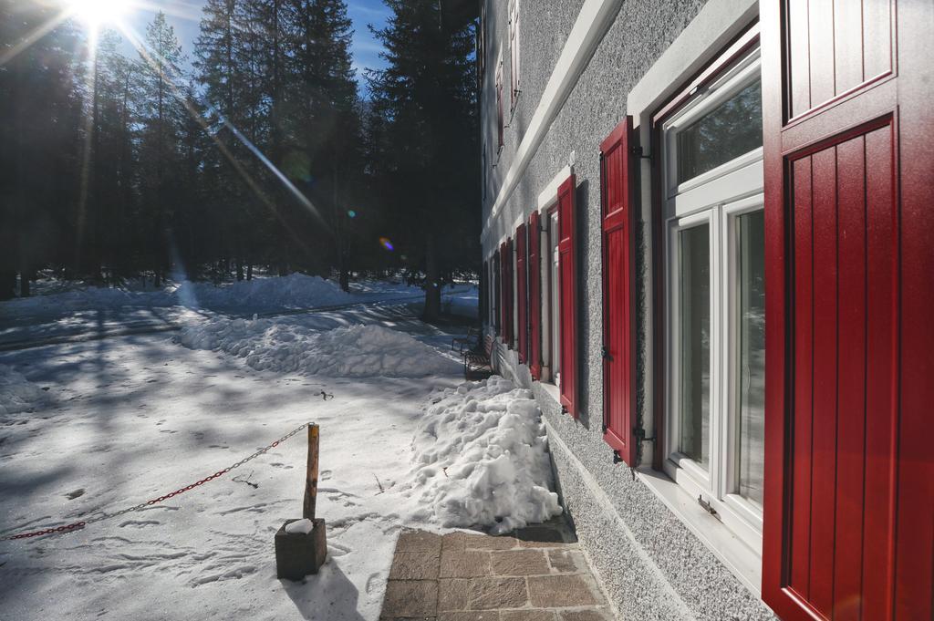 Hotel Croda Rossa Carbonin Eksteriør billede